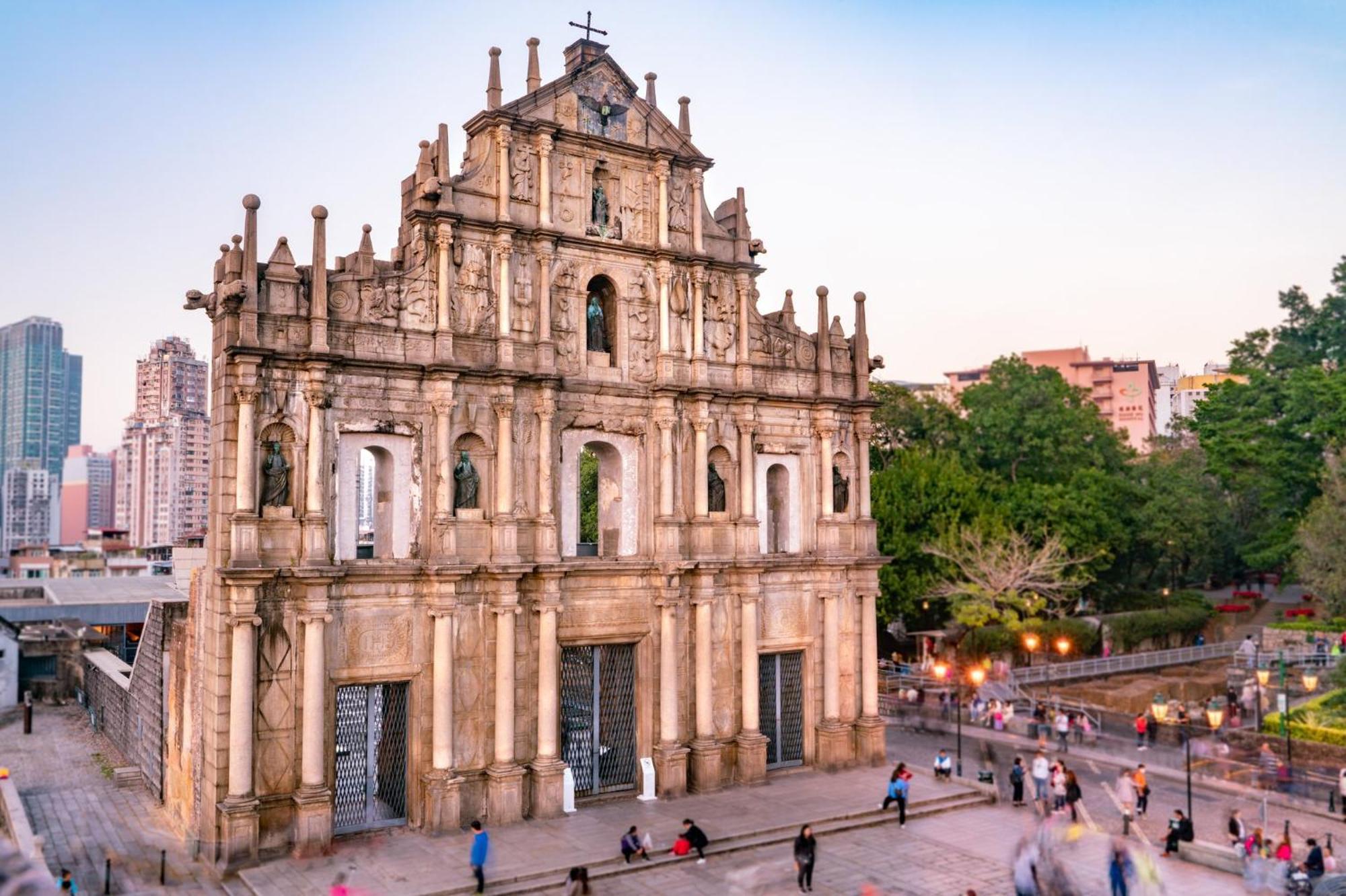 Crowne Plaza Macau By Ihg Ξενοδοχείο Εξωτερικό φωτογραφία The Ruins of St. Paul's